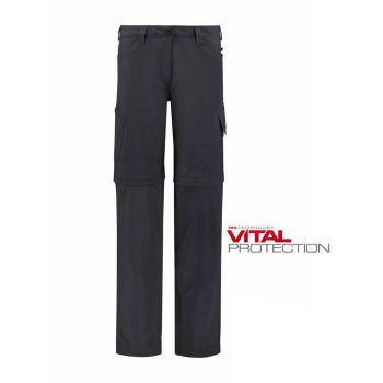 Ženske Dolge Hlače Rumi Zip-off HHL Temno Sive
