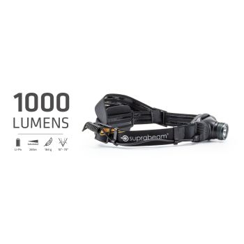 Naglavna lučka V3pro rechargeable