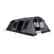 Napihljiv družinski šotor Kampa Saunton 6 AIR z velikim bivalnim prostorom.