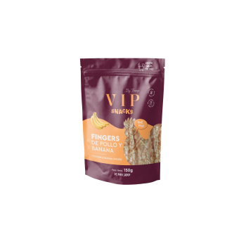 Tramp VIP Snack Fingers Piščanec &amp; Banana priboljški za pse, 150 g