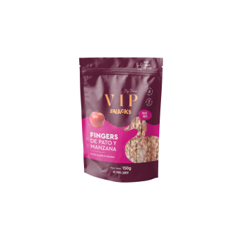 Tramp VIP Snack Fingers Raca &amp; Jabolko priboljški za pse, 150 g