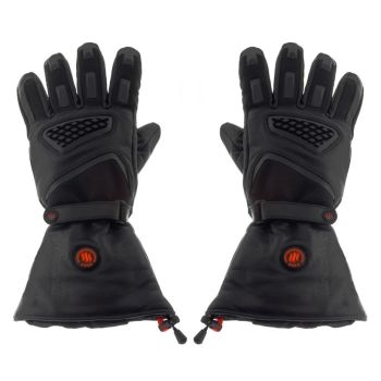 Glovii ogrevane motoristične rokavice XL, črne GS1XL