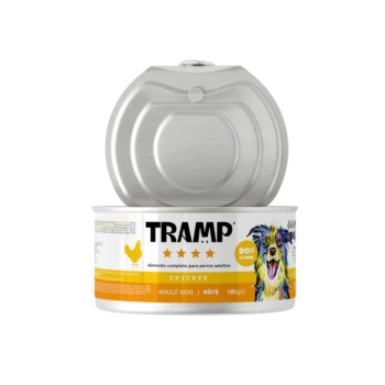 Tramp 4* Dog Pate Chicken - pašteta za odrasle pse s piščancem, 16 x 185 g