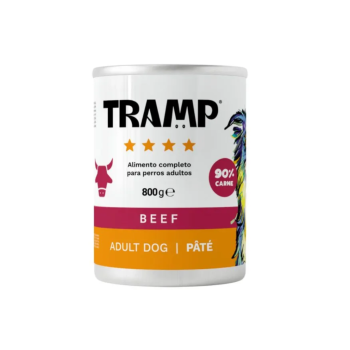 Tramp 4* Dog Pate Beef - Pašteta za odrasle pse z govedino, 6 x 800 g