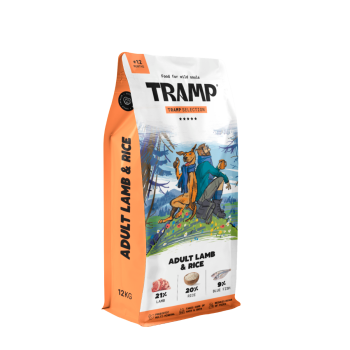 Tramp Selection Adult Lamb&amp;Rice - suha hrana za odrasle pse z jagnjetino in rižem, 3 kg