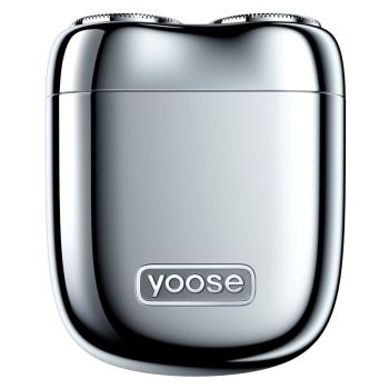 YOOSE Mini 2.0 potovalni brivnik, srebrn