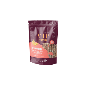 Tramp VIP Snack Fingers Losos &amp; Banana priboljški za pse, 150 g