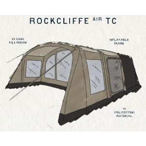 Šotor Kampa Rockcliffe 6 AIR TC