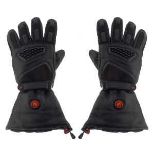 Glovii ogrevane motoristične rokavice L, črne GS1L