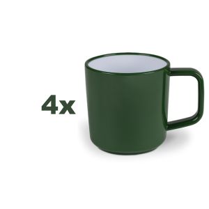 Set Skodelic Non-Slip Fern - Zelene