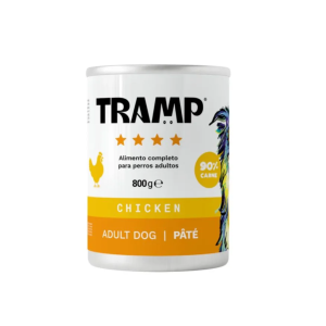 Tramp 4* Dog Pate Chicken - pašteta za odrasle pse s piščancem, 6x 800 g